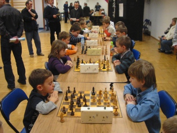 Sala gry zawodw szachowych stycze 2010